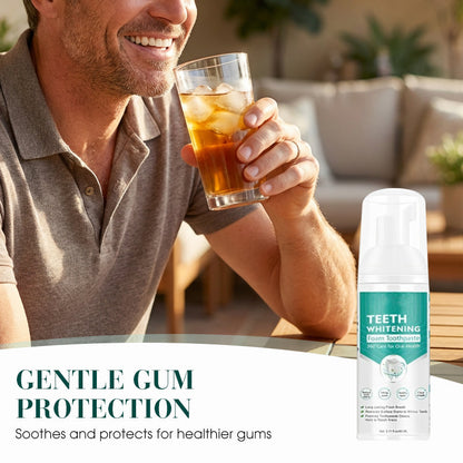 360° munhälsa blekande tandkräm i mousseform