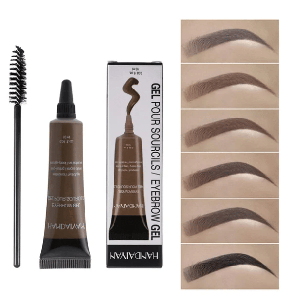⏳Köp 1 få 1 gratis⭐Långvarig, vattenfast och smetfri flytande ögonbrynsgel/färg (med gratis pensel)