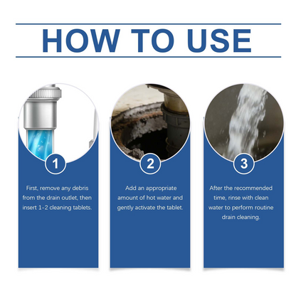 Avfallskvarnrengöring Deodoranttabletter