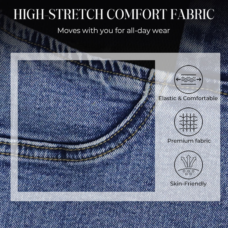 👖🔥 50% RABATT! Retro Flare Byxor – Hög Midja & Smickrande Passform