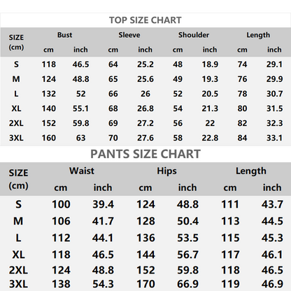 🌿👬Herrset med grafiskt tryck, tröja och byxor