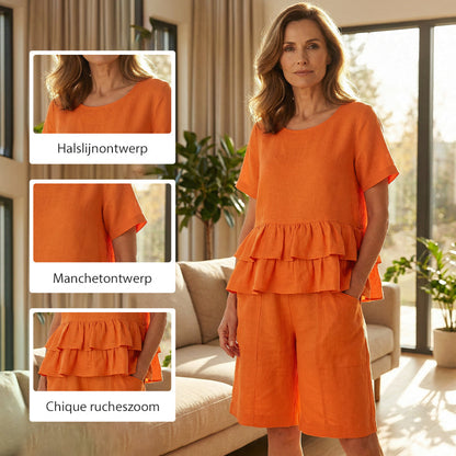 2-delat avslappnat loungeset för kvinnor