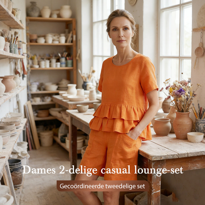 2-delat avslappnat loungeset för kvinnor