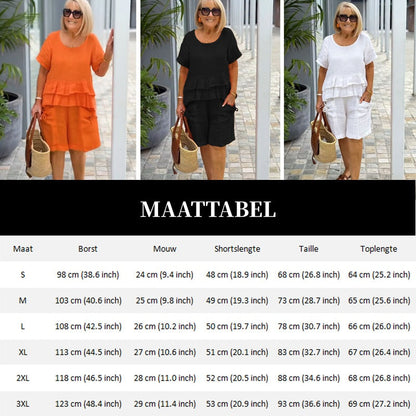 2-delat avslappnat loungeset för kvinnor