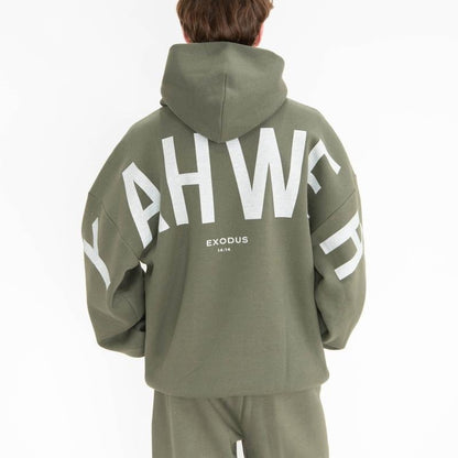 💕Sista dagen 49% RABATT💖✝ Essential Hoodie | Överdimensionerad Christian Heavyweight Faith Sweatshirt