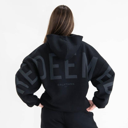 💕Sista dagen 49% RABATT💖✝ Essential Hoodie | Överdimensionerad Christian Heavyweight Faith Sweatshirt