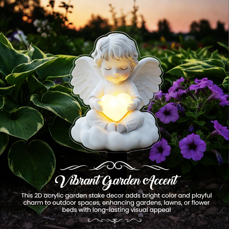 🔥🎁Nyhet 50 % RABATT💥2D akrylstake för trädgårdsdekoration