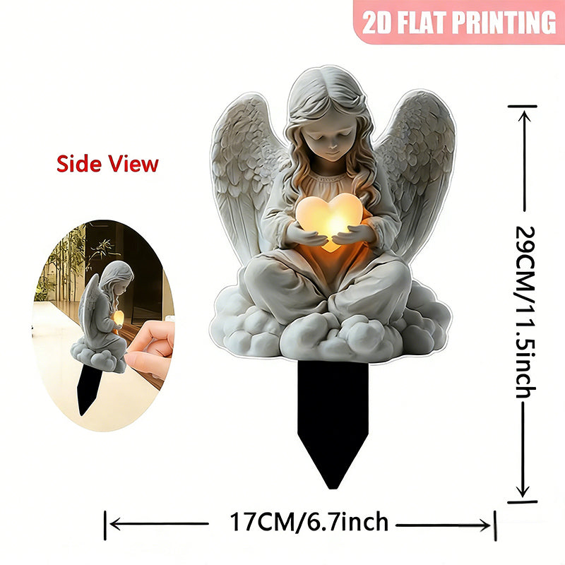 🔥🎁Nyhet 50 % RABATT💥2D akrylstake för trädgårdsdekoration