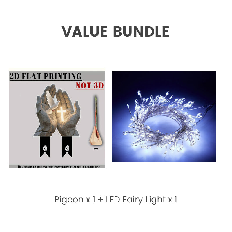 🔥🎁Nyhet 50 % RABATT💥2D akrylstake för trädgårdsdekoration