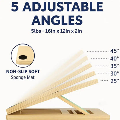 🔈🔈60% RABATT🏃‍Justerbar träbräda för vadstretchning