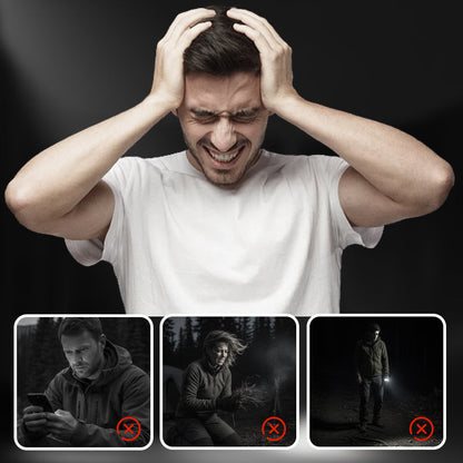 📢📢50 % RABATT!! ⏰Multifunktionell nödladdare med vev och radio