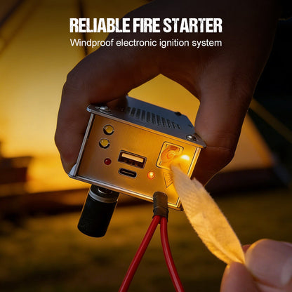 📢📢50 % RABATT!! ⏰Multifunktionell nödladdare med vev och radio