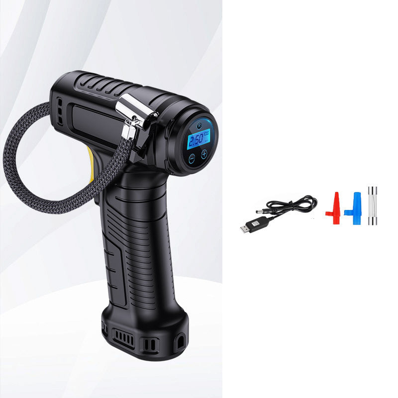 🔥Säljes varmt! 50% rabatt🔥 Bärbar sladdlös luftkompressor med digital display