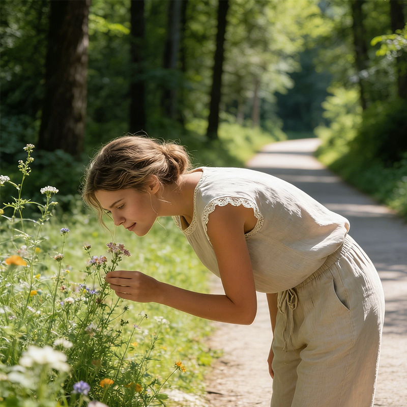 🌸Ärmlös blus med spetsdetaljer för damer 🌸 Enkel sommarstil börjar här