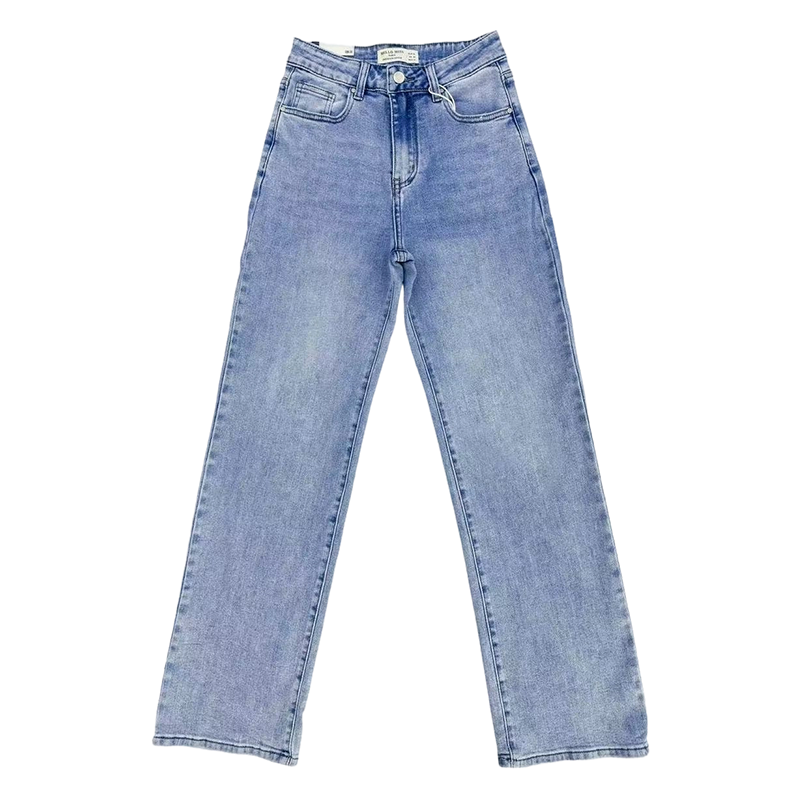 🔥🎁Nyhet 50 % RABATT🔥Jeans med hög midja och vida ben för damer