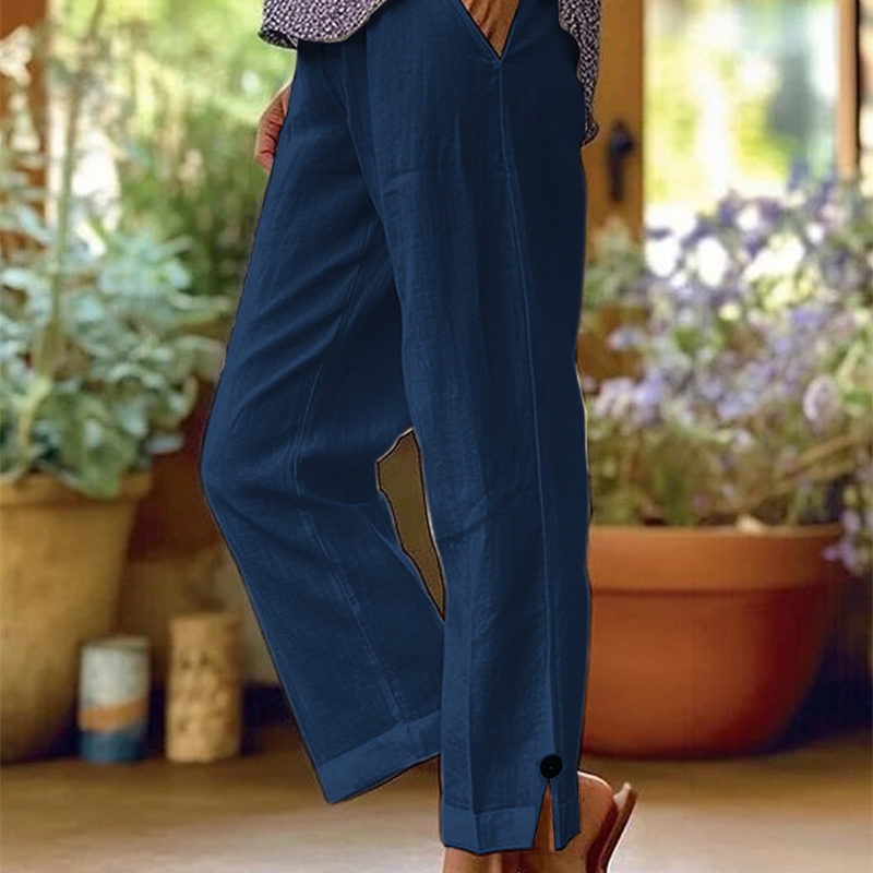 🔥 50 % RABATT NU! 👖Raka dambyxor i ankellängd
