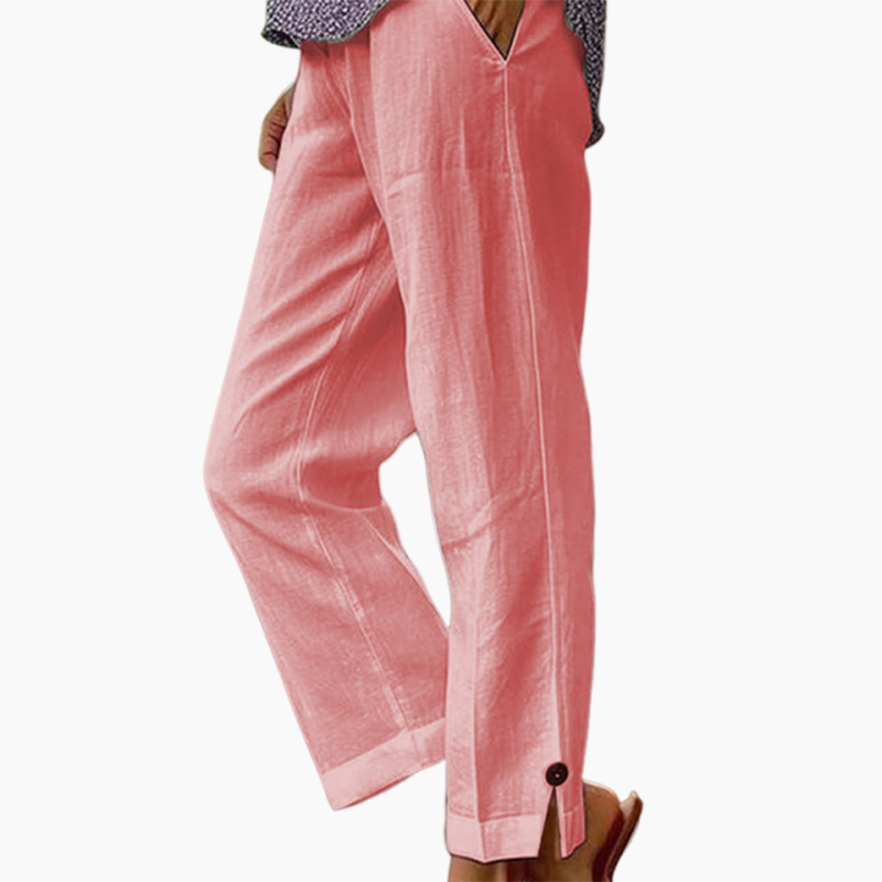 🔥 50 % RABATT NU! 👖Raka dambyxor i ankellängd