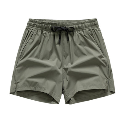 Snabbtorkande sportshorts för män med fickor