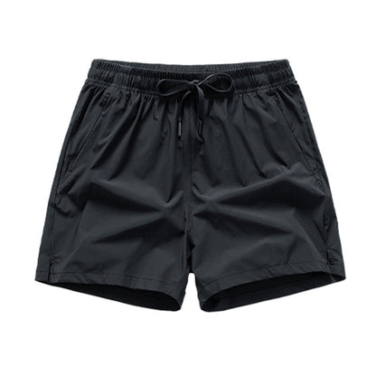 Snabbtorkande sportshorts för män med fickor