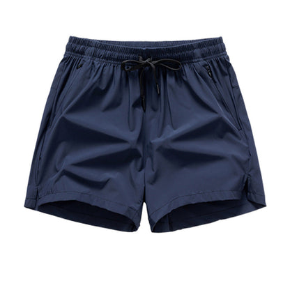 Snabbtorkande sportshorts för män med fickor