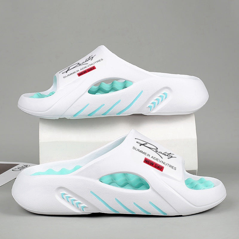 ☁️ 60 % RABATT NU! 👟 Halksäkra Tjocksulade Cloud Tofflor för Män – Memoryskumdämpning, Fotvalvsstöd & Bekväm Påtagning ✨
