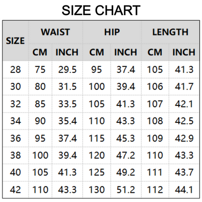 Slim Straight-jeans med hål för män