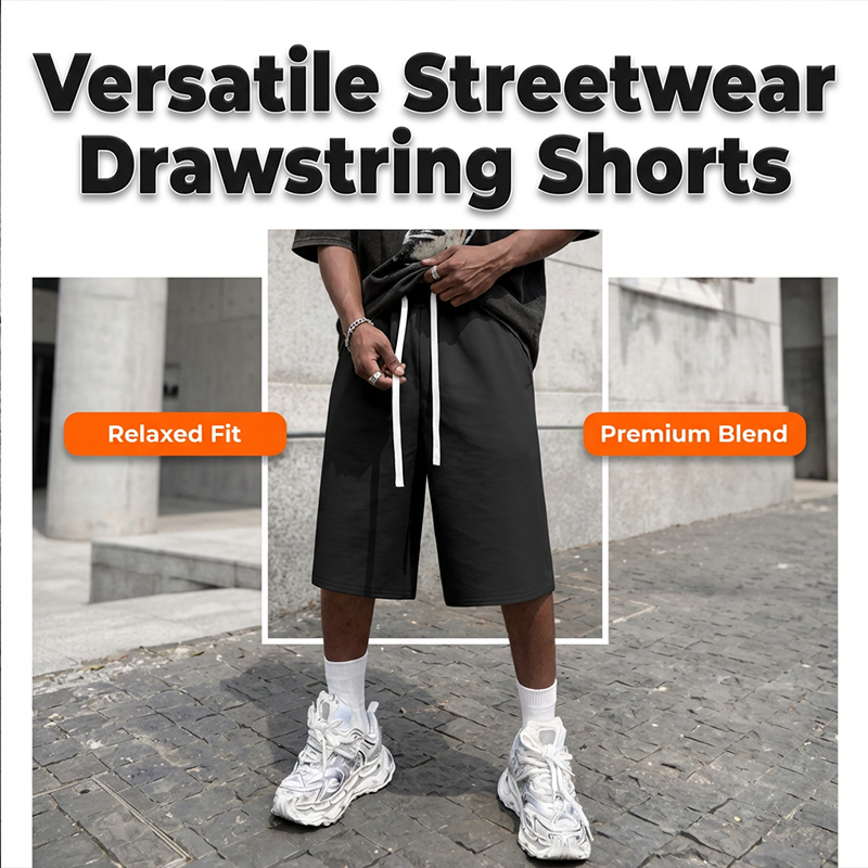 🩳 TIDSBEGRÄNSAT ERBJUDANDE: 50 % RABATT! ✨ Avslappnade shorts för män – dragsko, knälånga ✨