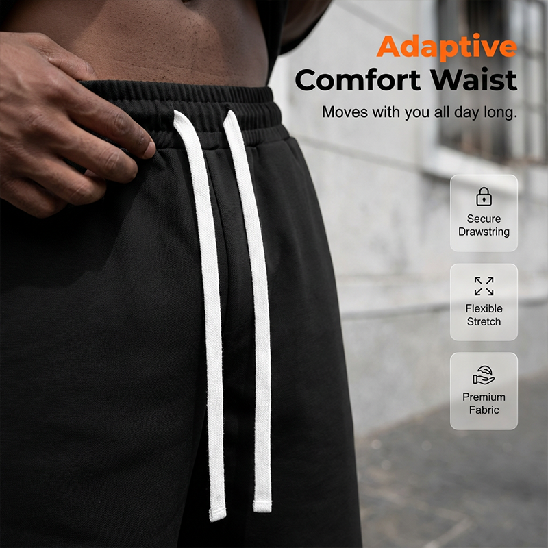 🩳 TIDSBEGRÄNSAT ERBJUDANDE: 50 % RABATT! ✨ Avslappnade shorts för män – dragsko, knälånga ✨