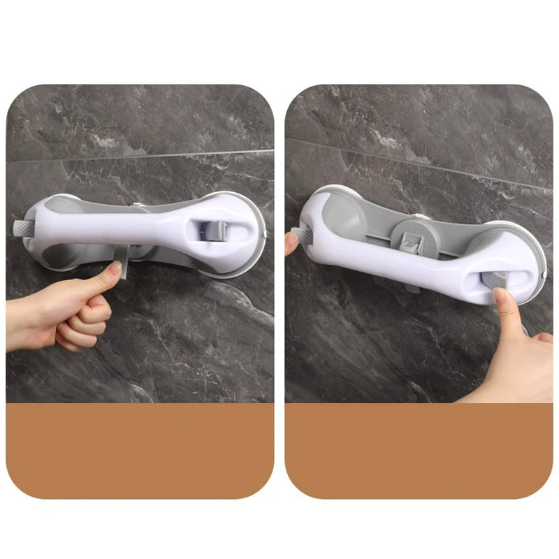 🔥50 % RABATT! Sugkoppshandtag utan borrning🚿 Ingen borrning! Omedelbart säkerhetsstöd!