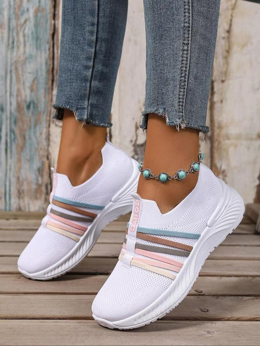 👡 60% RABATT! ☀️Kvinnors Andningsbara Mesh Slip-On Sneakers