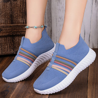 👡 60% RABATT! ☀️Kvinnors Andningsbara Mesh Slip-On Sneakers