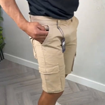 Cargoshorts för män i klassisk passform