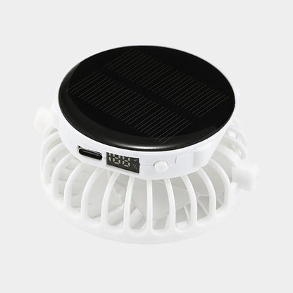 🌞 50% RABATT NU! 🍃 Andningsbar Baseballkeps med Solfläkt – Dubbel Strömkälla, 360° Justerbar Fläkt & UPF50+ Skydd 🧢