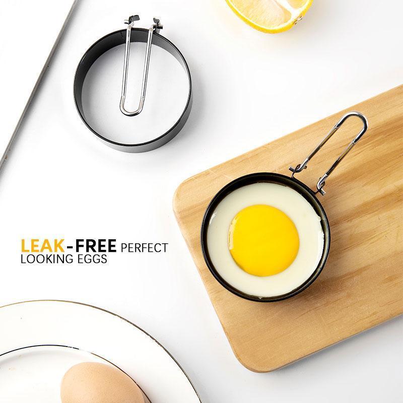 🔥Bra erbjudanden – Äggstekningsform🍳 Perfekt runda ägg varje gång – äggstekningsformen är suverän🥞