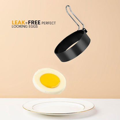 🔥Bra erbjudanden – Äggstekningsform🍳 Perfekt runda ägg varje gång – äggstekningsformen är suverän🥞