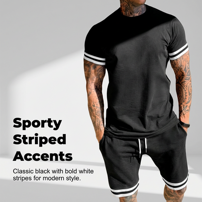 🥳2026 REA🥳💞50 % RABATT NU!🔥Set med ledig kortärmad T-shirt och shorts