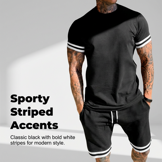 🥳2026 REA🥳💞50 % RABATT NU!🔥Set med ledig kortärmad T-shirt och shorts