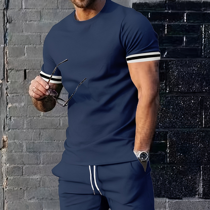 🥳2026 REA🥳💞50 % RABATT NU!🔥Set med ledig kortärmad T-shirt och shorts