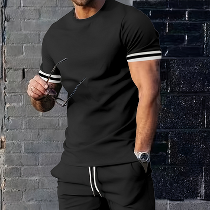🥳2026 REA🥳💞50 % RABATT NU!🔥Set med ledig kortärmad T-shirt och shorts