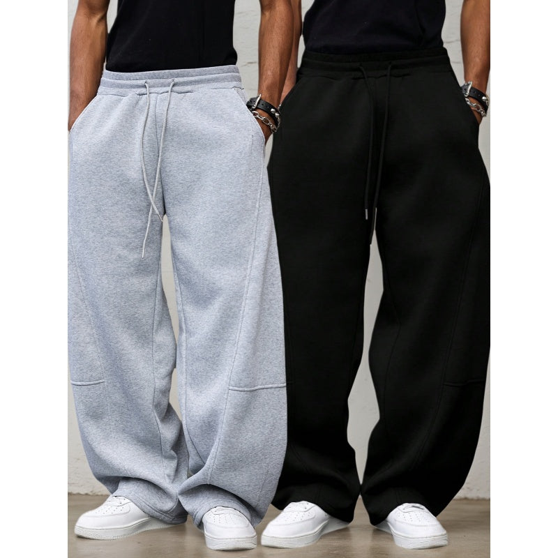 👖 50 % RABATT UNDER BEGRÄNSAD TID! ✨Unisex-joggingbyxor med raka ben – tjocka, bekväma, avslappnade ✨