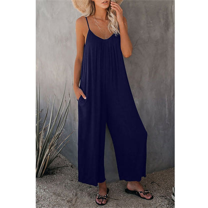 Ultimata Luftiga Jumpsuiten med Fickor