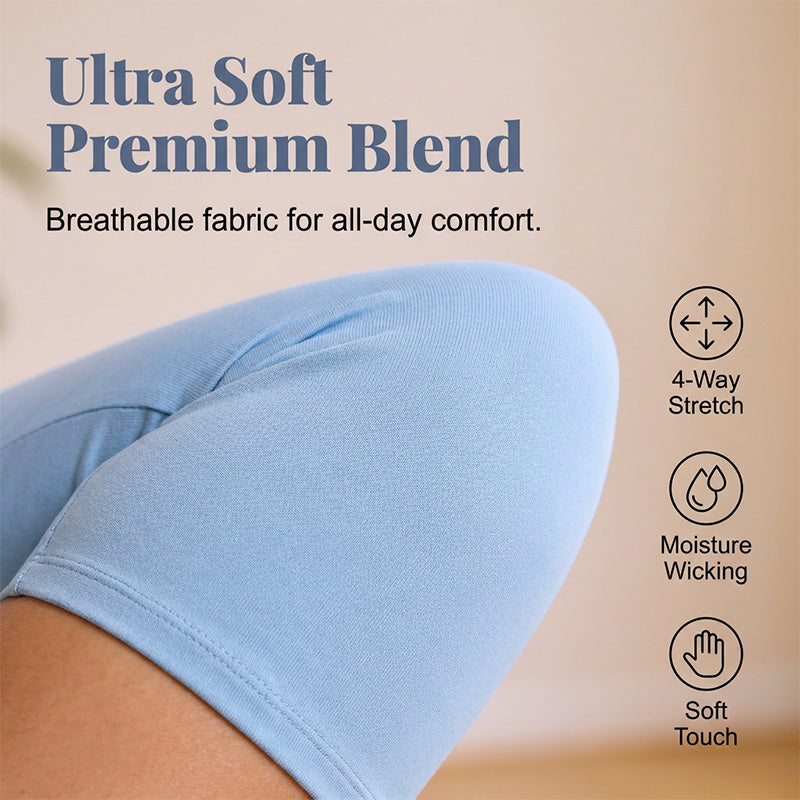 Eleganta yogabyxor med formande effekt