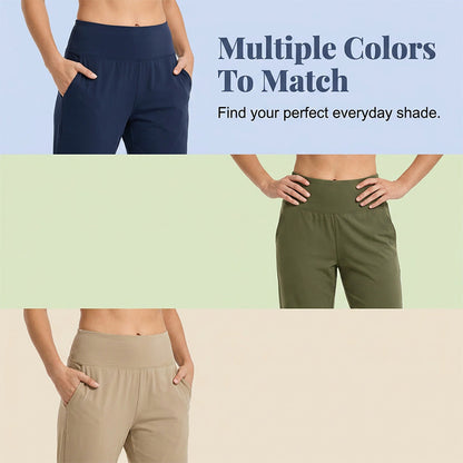 Eleganta yogabyxor med formande effekt