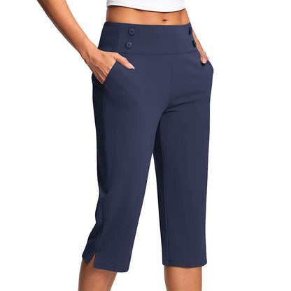 Eleganta yogabyxor med formande effekt
