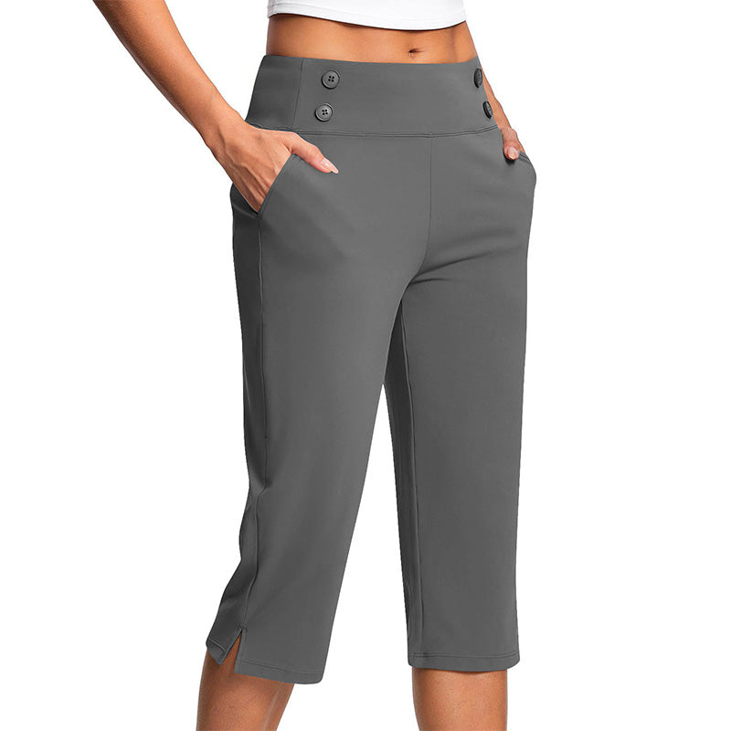 Eleganta yogabyxor med formande effekt