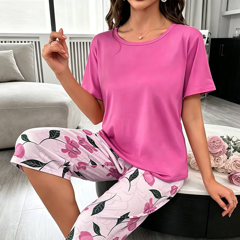 💤🔥 SOMMARERBJUDANDE: 50 % rabatt 👗 Bekvämt pyjamas-set för damer – mjukt, luftigt och perfekt för varma nätter ✨