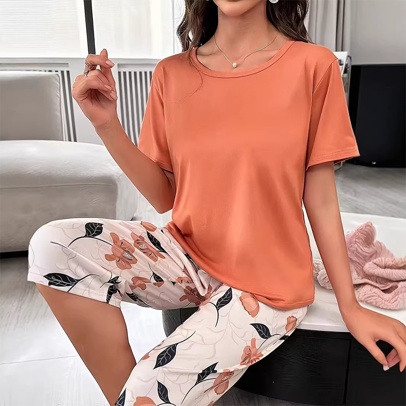 💤🔥 SOMMARERBJUDANDE: 50 % rabatt 👗 Bekvämt pyjamas-set för damer – mjukt, luftigt och perfekt för varma nätter ✨
