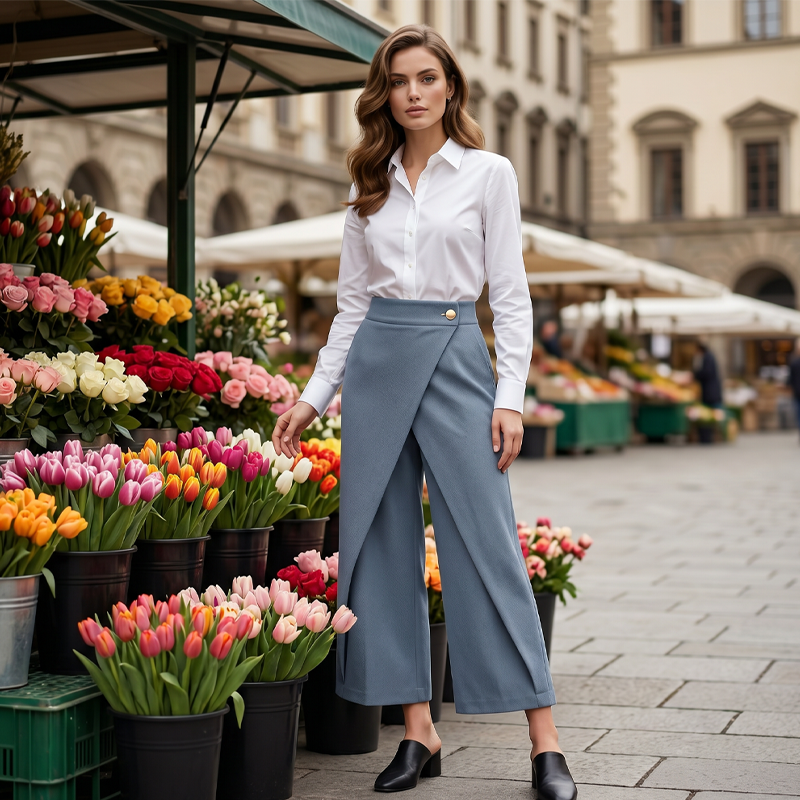 👖 50% RABATT NU!🎨 Dam Patchwork Croppade Byxor – Trendig Färgblock & Casual Passform – Bekväm Streetwear för Sommarsemester 🌴