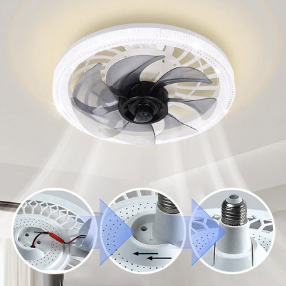 🌙 50% RABATT 💥 Tyst 2-i-1 Fläkt + LED-lampa 💡 perfekt komfort för varma nätter & lugn sömn 🛌✨