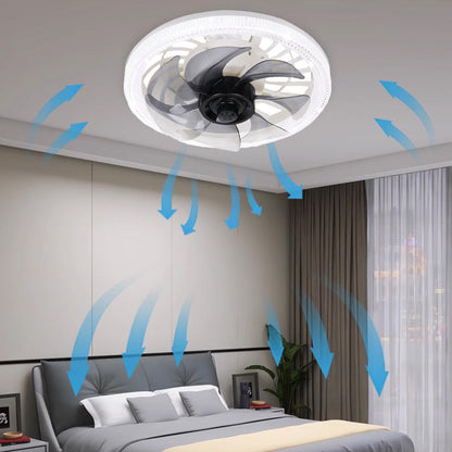 🌙 50% RABATT 💥 Tyst 2-i-1 Fläkt + LED-lampa 💡 perfekt komfort för varma nätter & lugn sömn 🛌✨